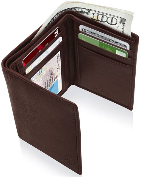 high quality leather wallets with rfid protection|men's genuine leather wallet rfid.